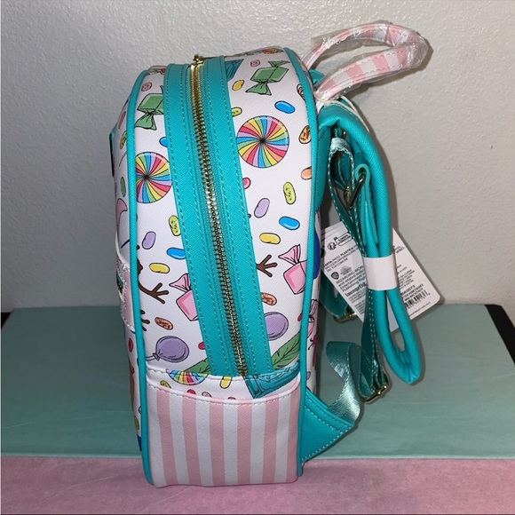 Exclusive Loungefly Harry Potter Honeydukes Sweet Shop Mini Backpack & Wallet - Picture 6 of 10